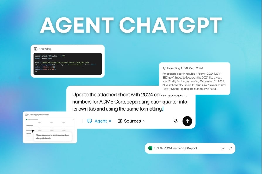 interface de l'agent ChatGPT